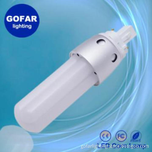 G24 LED PL Light 8W/9W 680-750lm for replacing 18W CFL lamp 360 degree